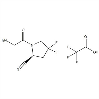 (S)-1-(2-Aminoacetil)-4,4-difluoropirrolidina-2-carbonitril Trifluoroacetat Núm. CAS:1448440-40-1