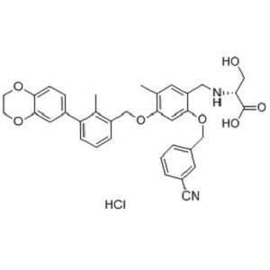 Clorhidrat de BMS-1001 (BMS 1001 HCl; BMS1001 HCl) Núm. CAS: 2113650-04-5